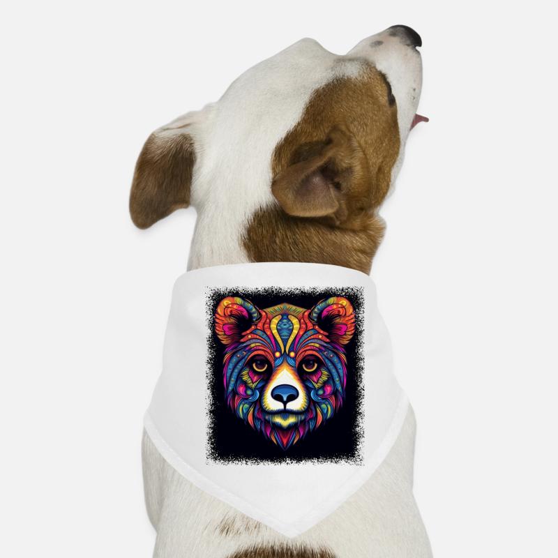Ice Bear présente Koala Geek Panda Coati Animal Bandana pour chien