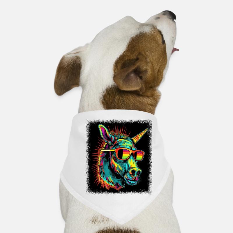 citation farting licorne blagues corn génial Bandana pour chien