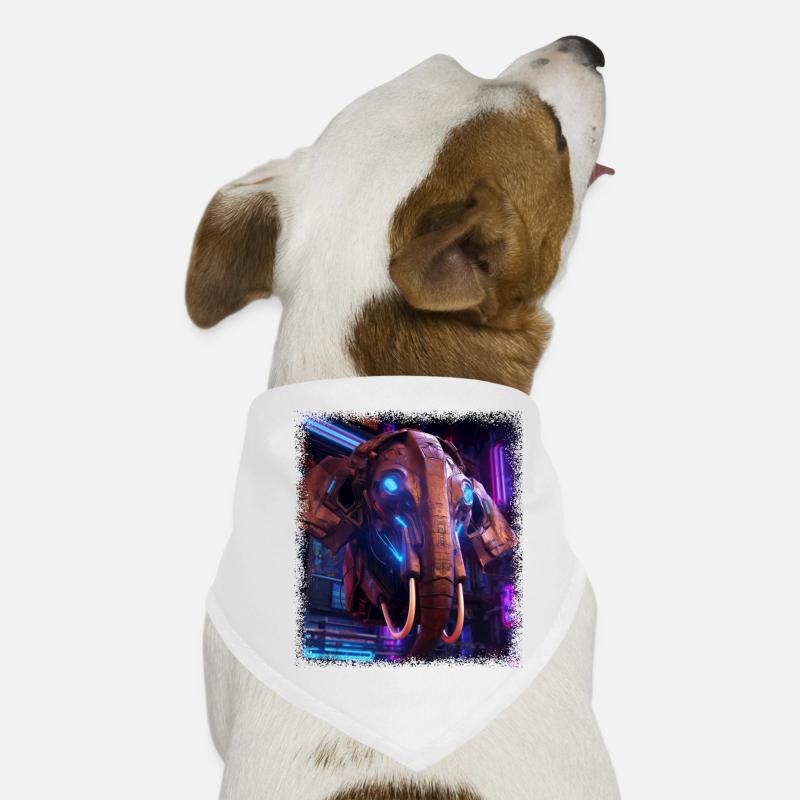 gift idea lotus flower present idea beach Hunde-Bandana