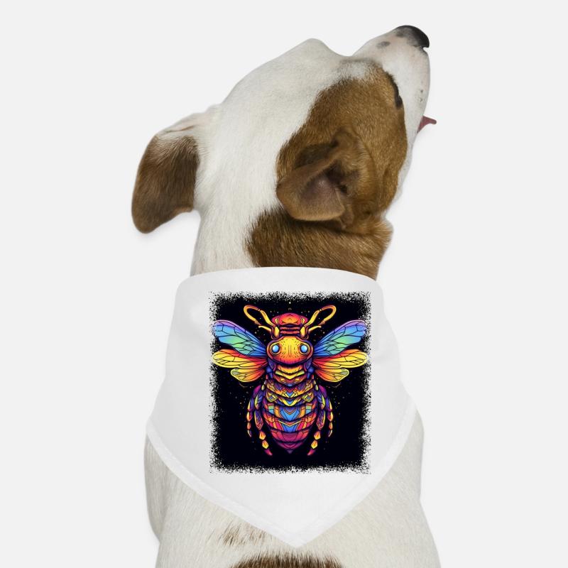 bee whisperer birthday present idea save the bees Dog Bandana