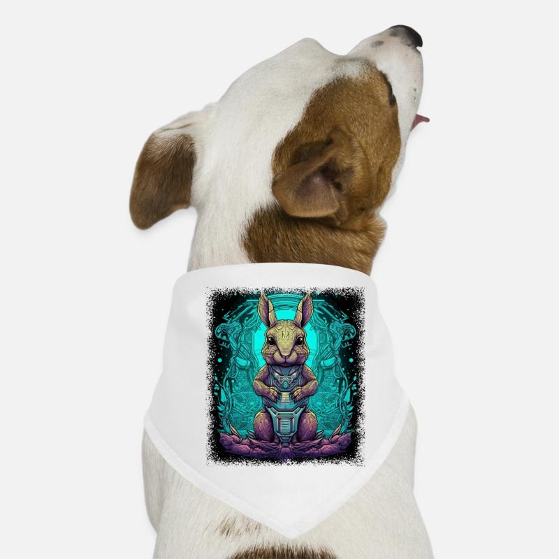écureuil gris brun de l’Est Bandana pour chien