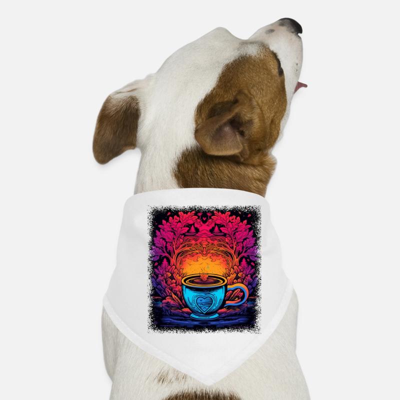 boba tea bday thats the tea gift tea cool asian Hunde-Bandana