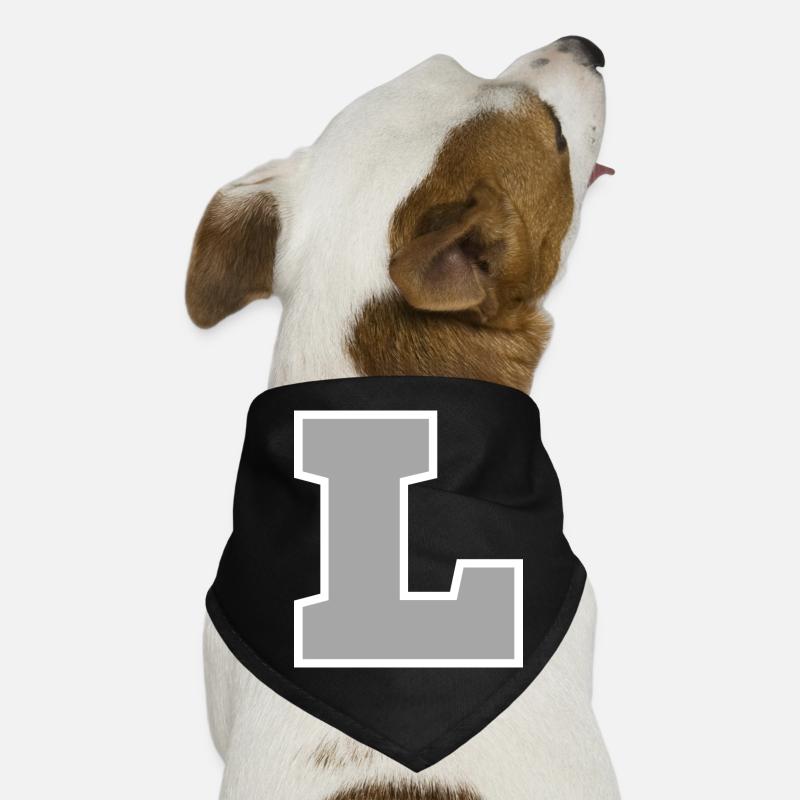 Letter l sport Dog Bandana