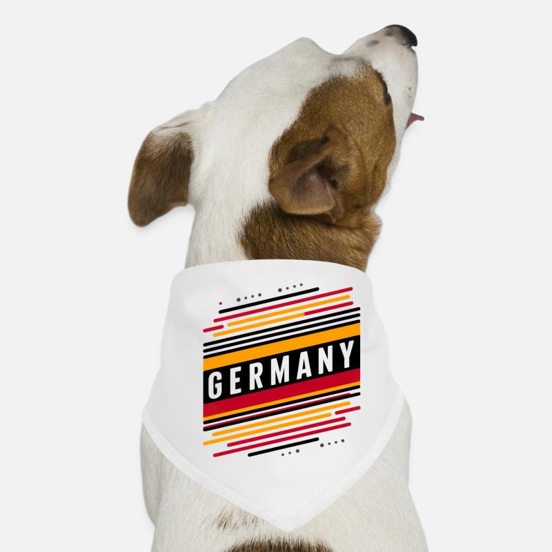 FARBE DER DEUTSCHEN FLAGGE Hunde-Bandana