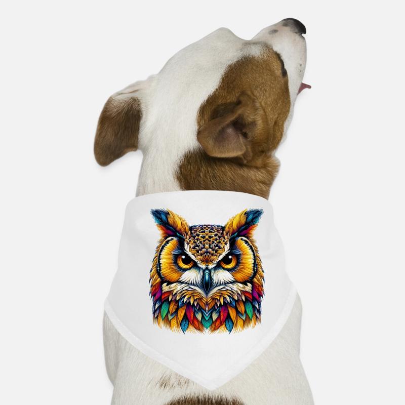 Hibou Bandana pour chien