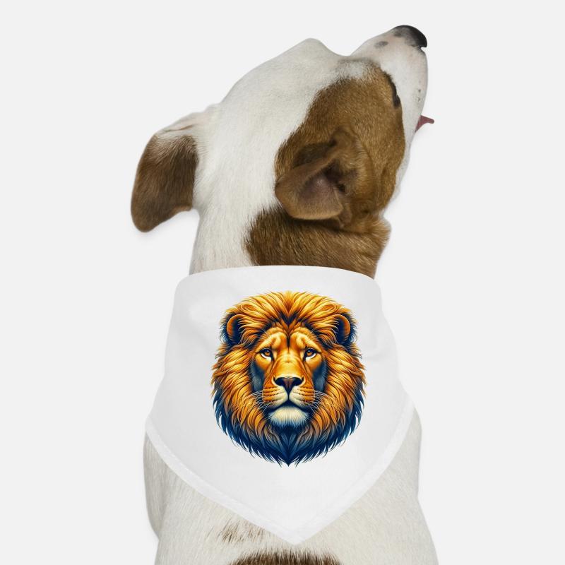 Lion Dog Bandana