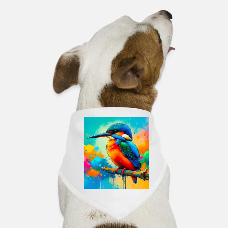 Eisvogel Hunde-Bandana