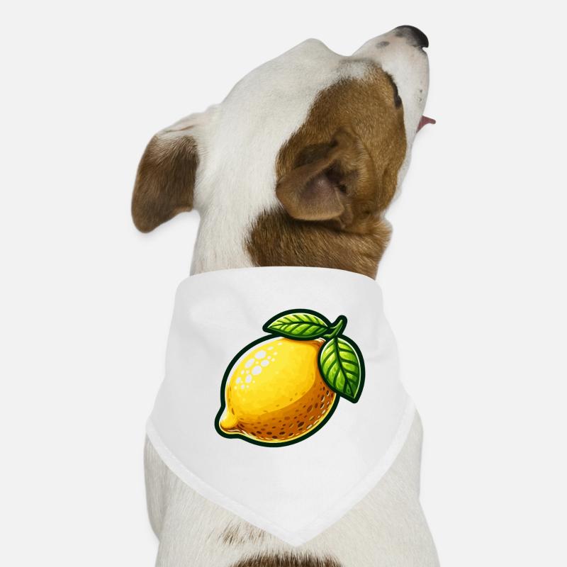 Artisanal Lemon Dog Bandana