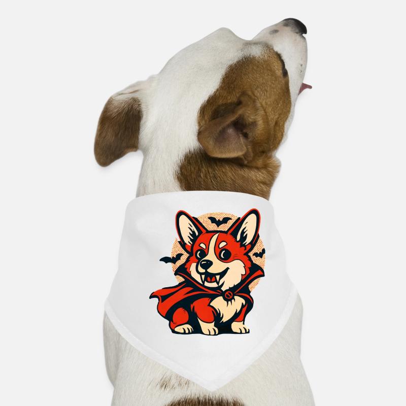 Heroic Fox Halloween cape Dog Bandana
