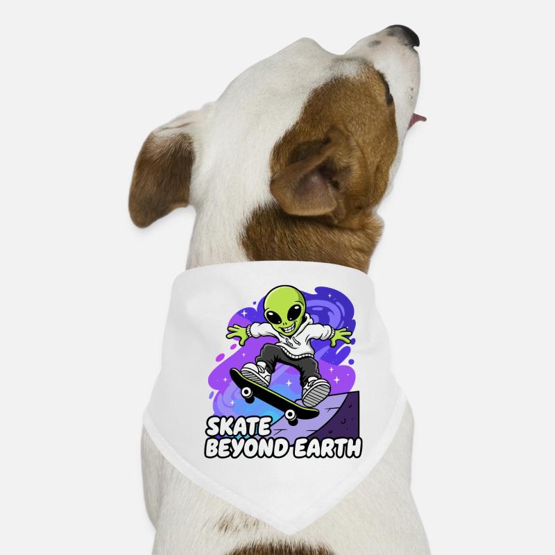 Alien Skater Beyond Earth Dog Bandana