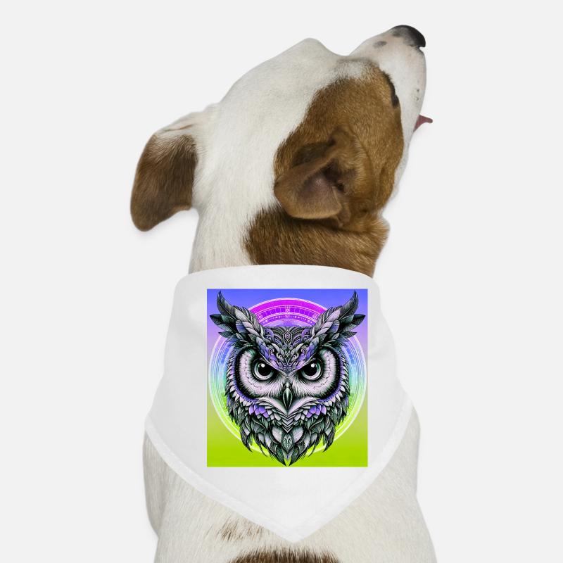 hibou Bandana pour chien