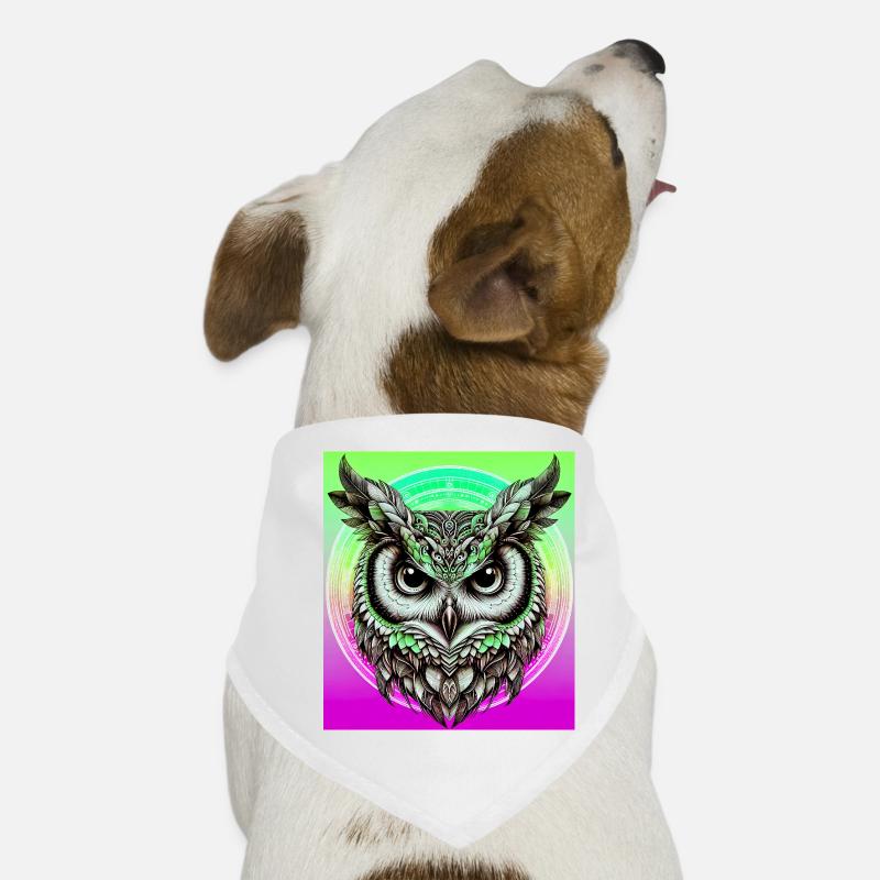 Eule Hunde-Bandana