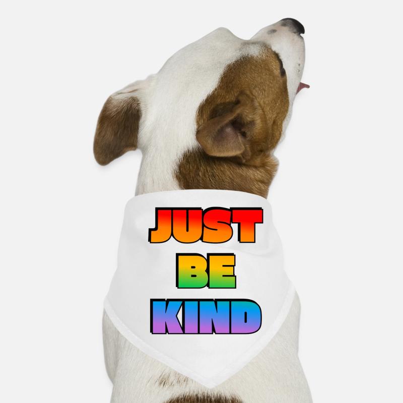Soyez juste gentil gradient Bandana pour chien