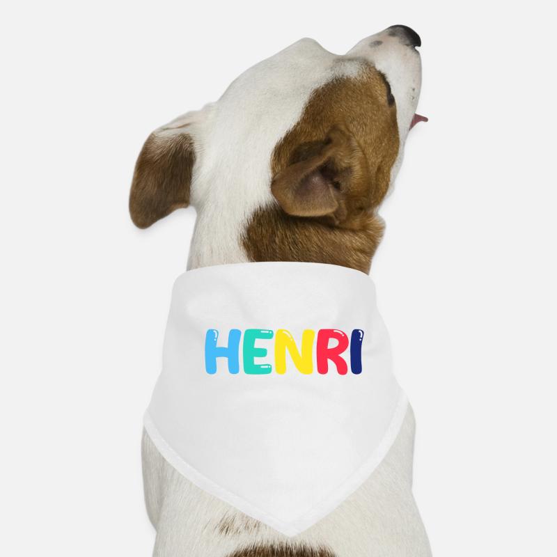 Name - Henri Dog Bandana