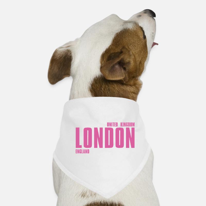 Londres – Angleterre Lyric Design Bandana pour chien