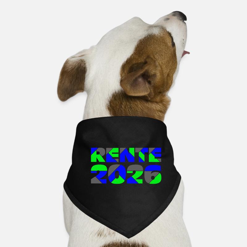 Rente 2026 Hunde-Bandana
