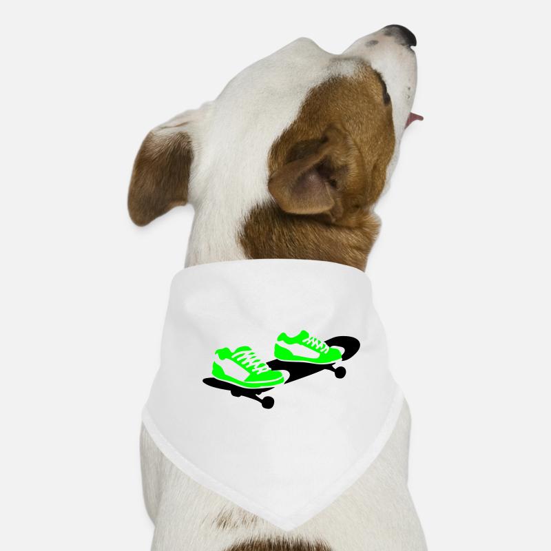 Skateboard Hunde-Bandana