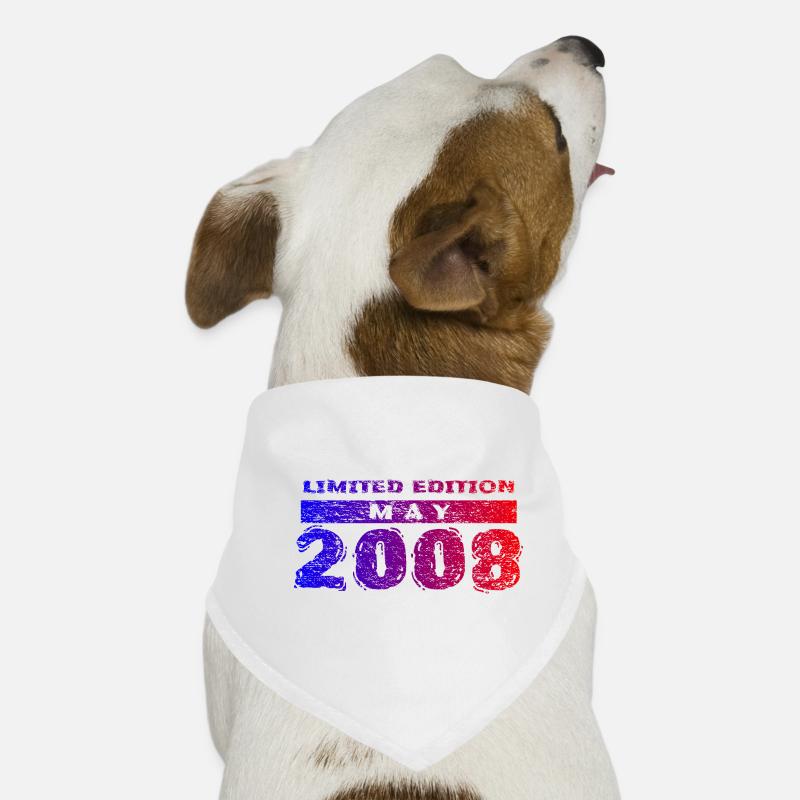 18. Geburtstag Limited Edition 05/2008 Hunde-Bandana