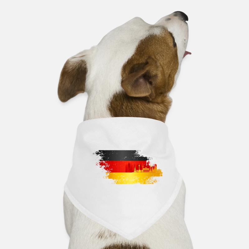 Drapeau des fans allemands Bandana pour chien