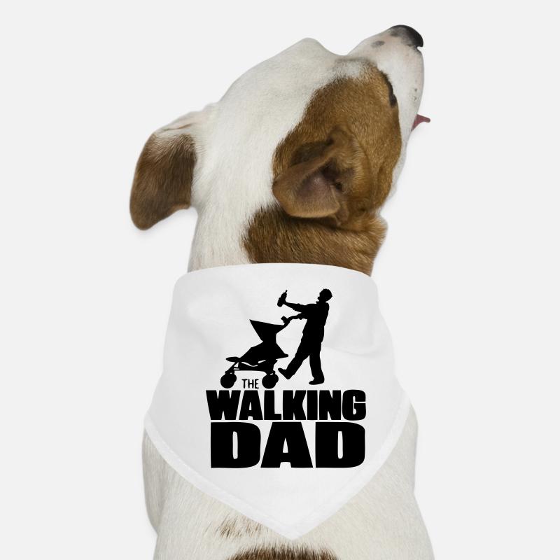 zombie dad humor funny fun daddy Dog Bandana
