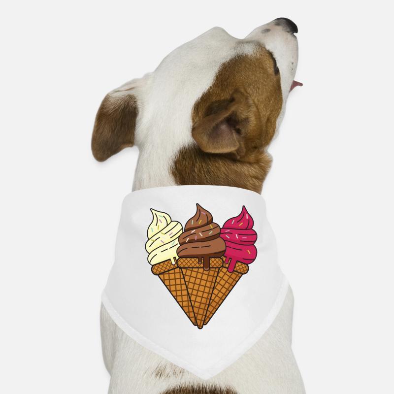 Glaces douces Bandana pour chien