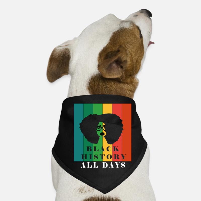 Black History all days Dog Bandana