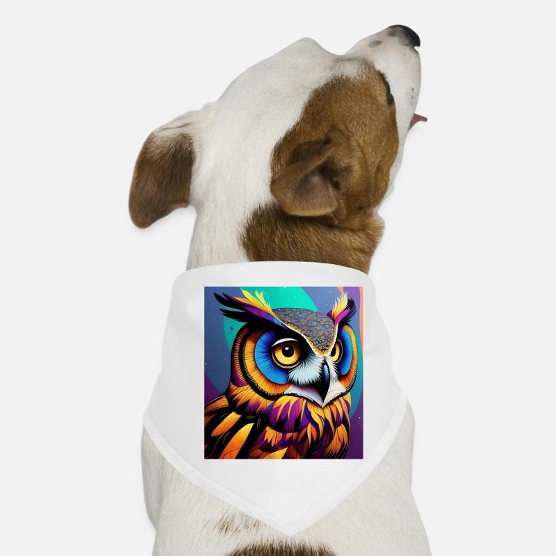 Owl Dog Bandana