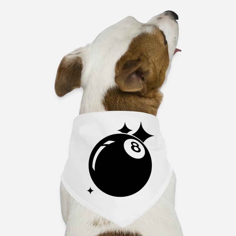 Billardkugel Hunde-Bandana