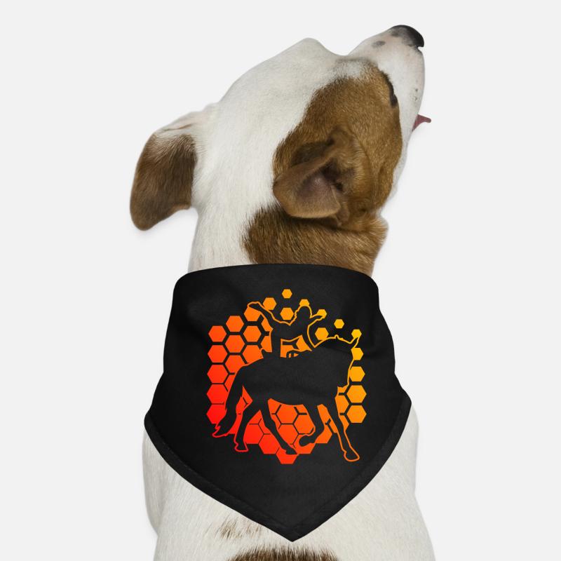Acrobatics on horseback vaulting Dog Bandana