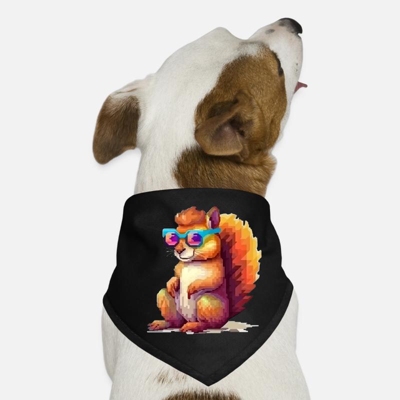 Pixulo the Squirrel Dog Bandana