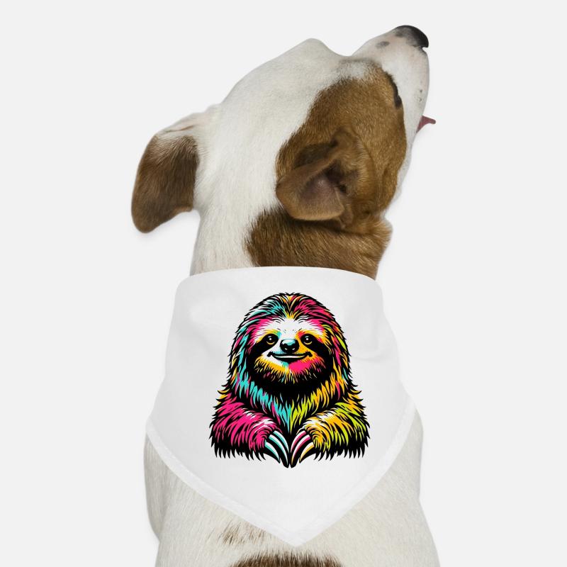 Faultier Hunde-Bandana
