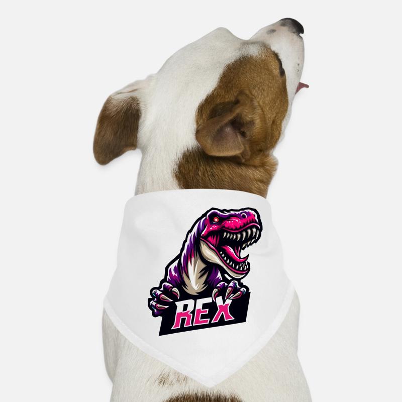 Dino Rex Hunde-Bandana