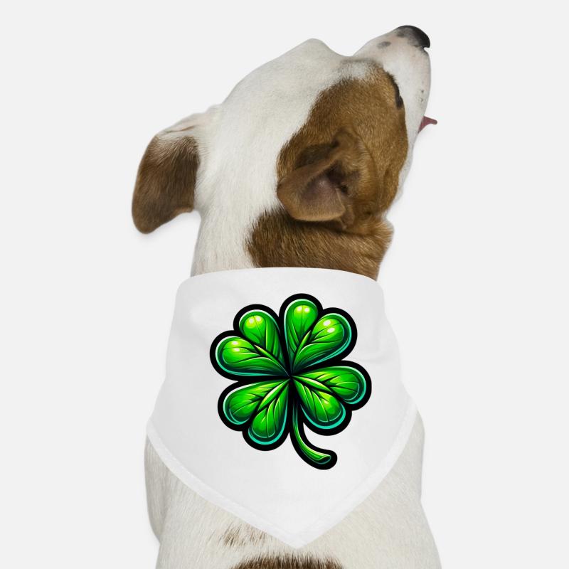 Four-leaf clover Dog Bandana