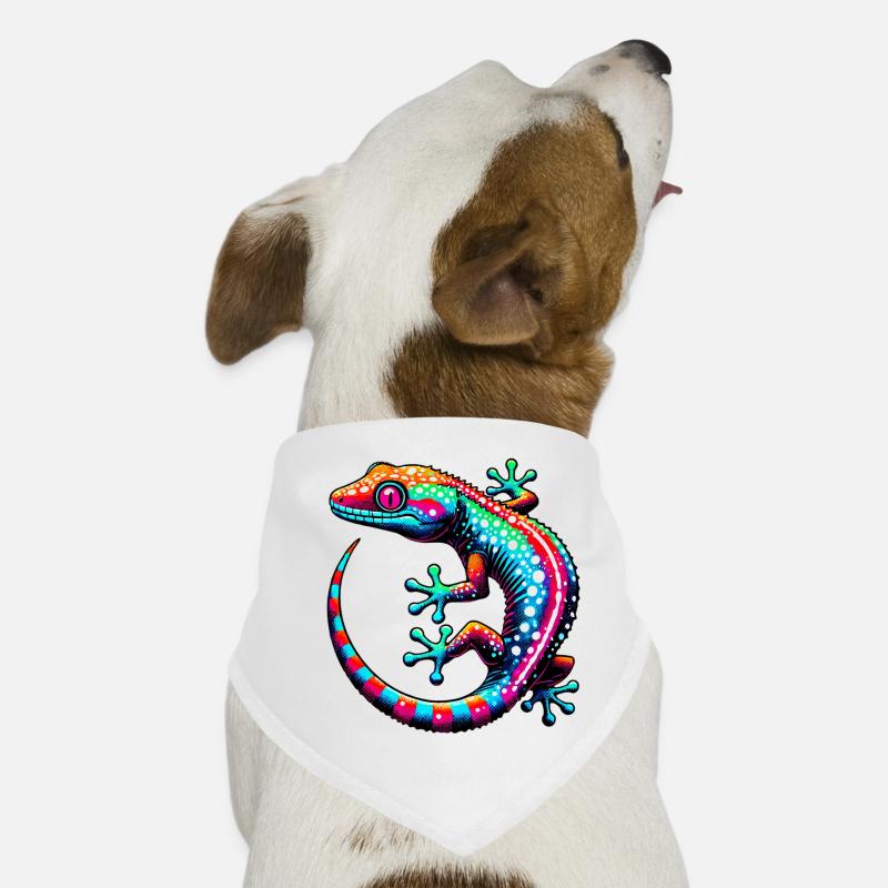 Gecko Dog Bandana