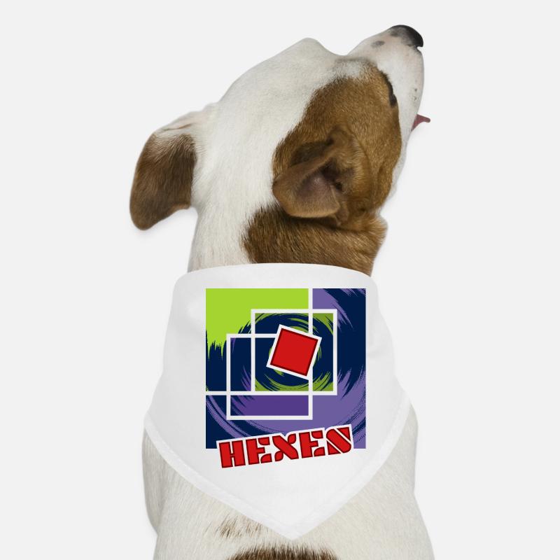 Abstract Rebel Squares Dog Bandana