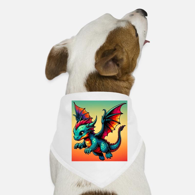 Drache Hunde-Bandana
