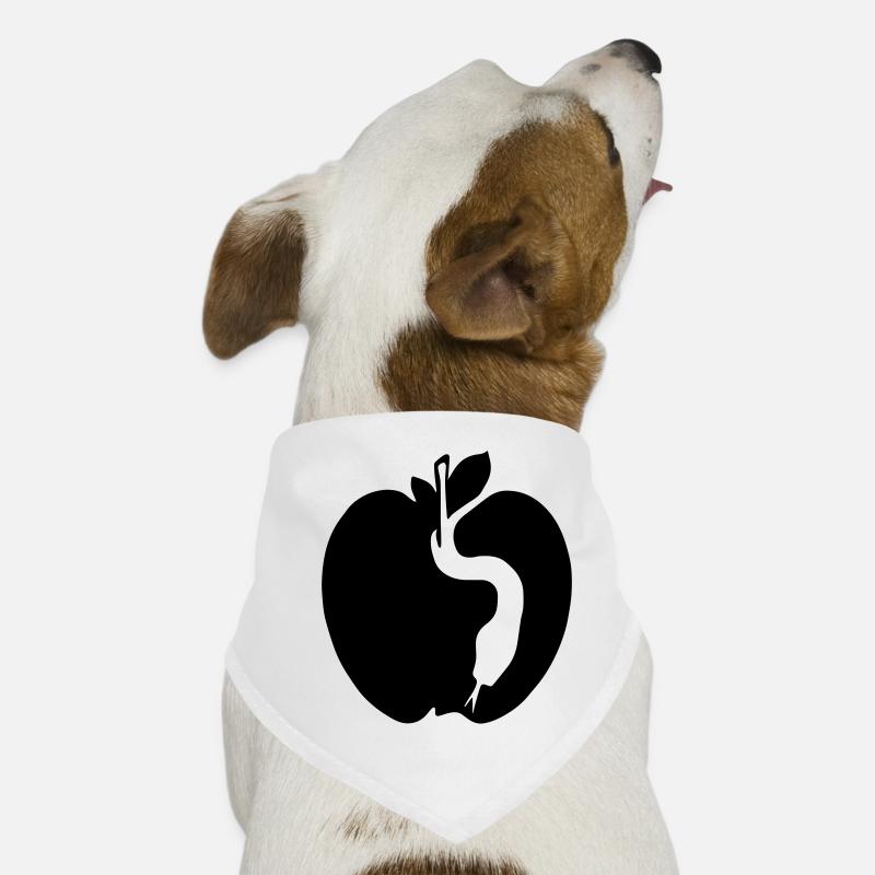 Schlange & Apfel Hunde-Bandana