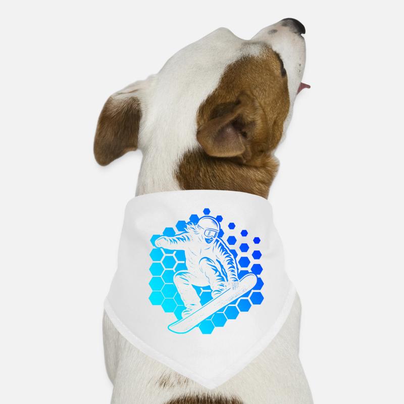 Snowboard style for every occasion Dog Bandana