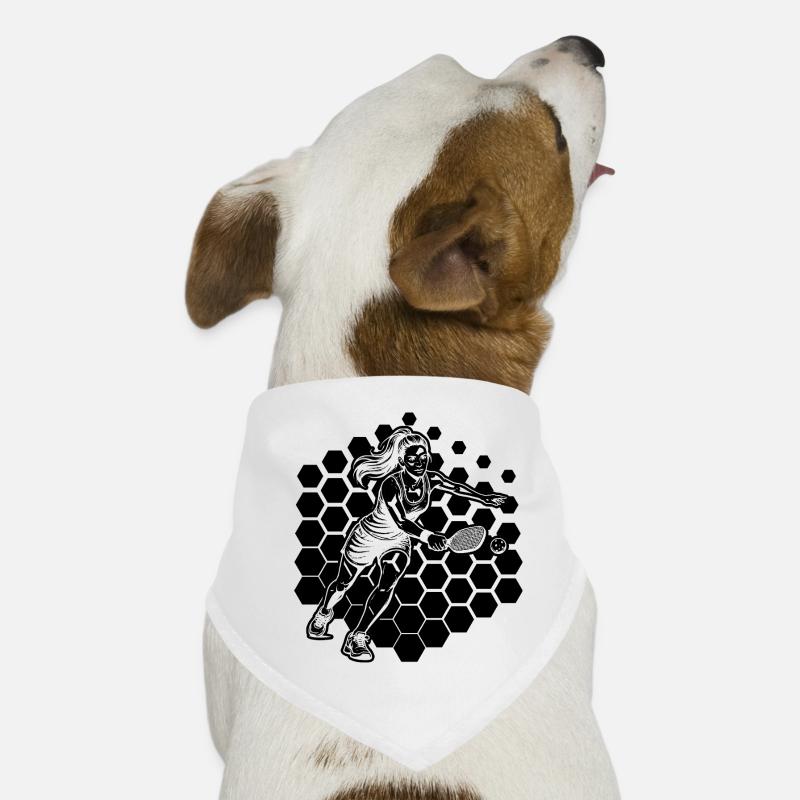 Pickleballers Gift for Pickleball Coach Fans Dog Bandana