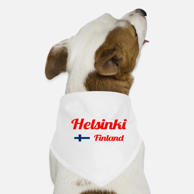 Helsinki, Finlande - Imprimés élégants Bandana pour chien