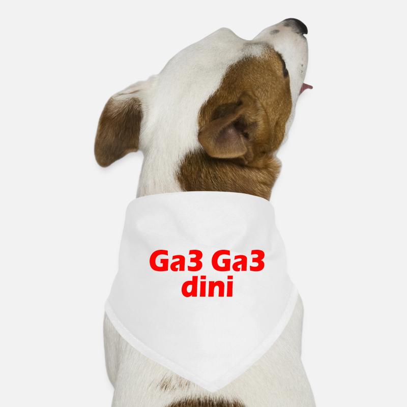 Ga3 ga3 dini Bandana pour chien