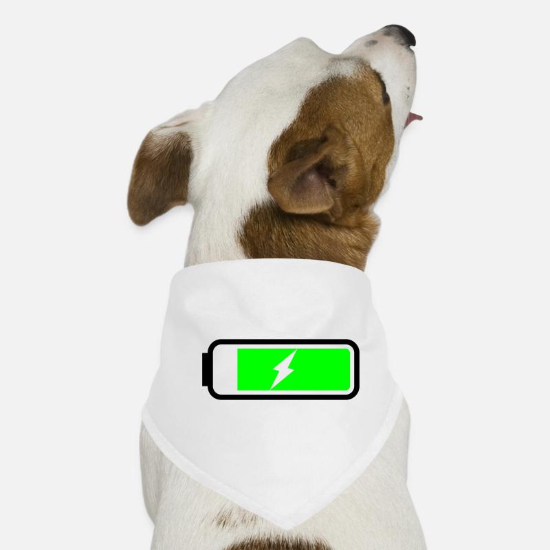 Battery charging Dog Bandana