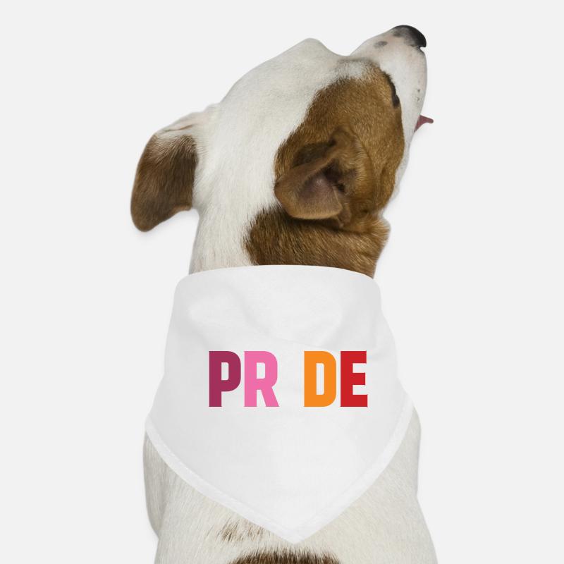 Fierté lesbienne Bandana pour chien