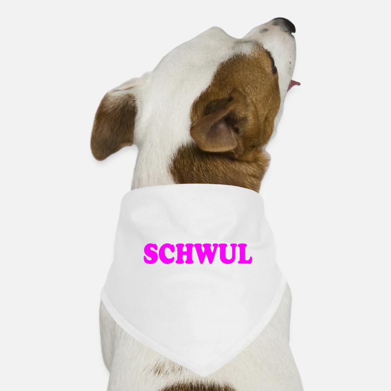 Schwul Hunde-Bandana