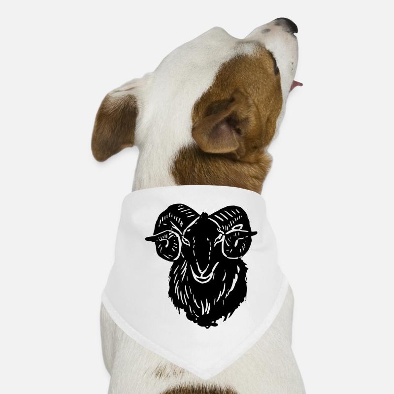 goat6 Dog Bandana