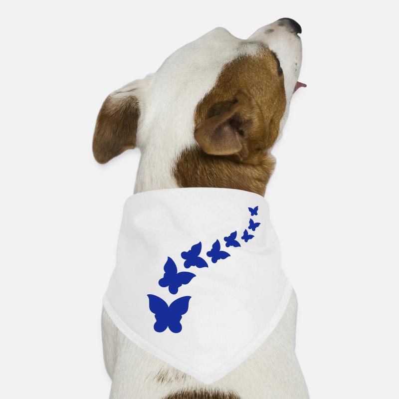 Beautiful flying butterfly pattern Dog Bandana