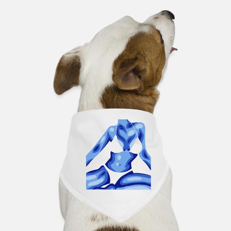 Femme en bikini Bandana pour chien