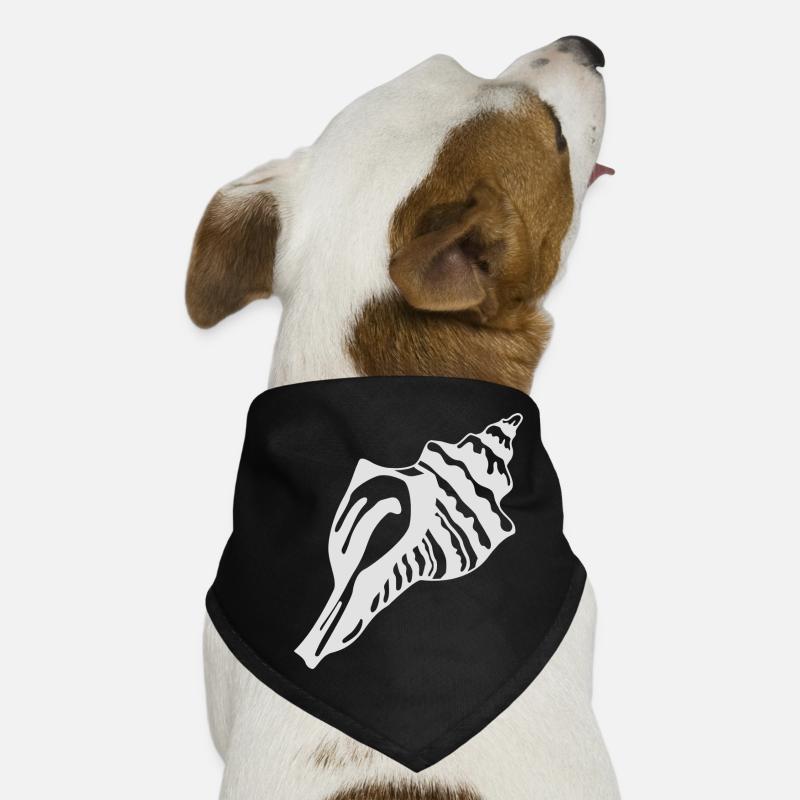 Muscheln Hunde-Bandana