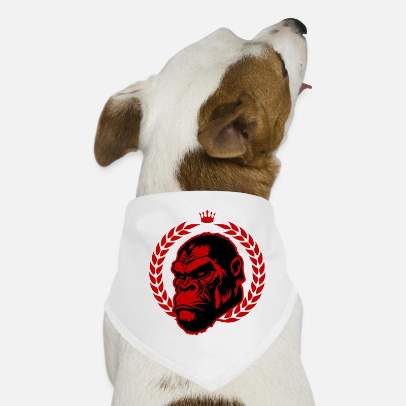 Tête de gorille Bandana pour chien