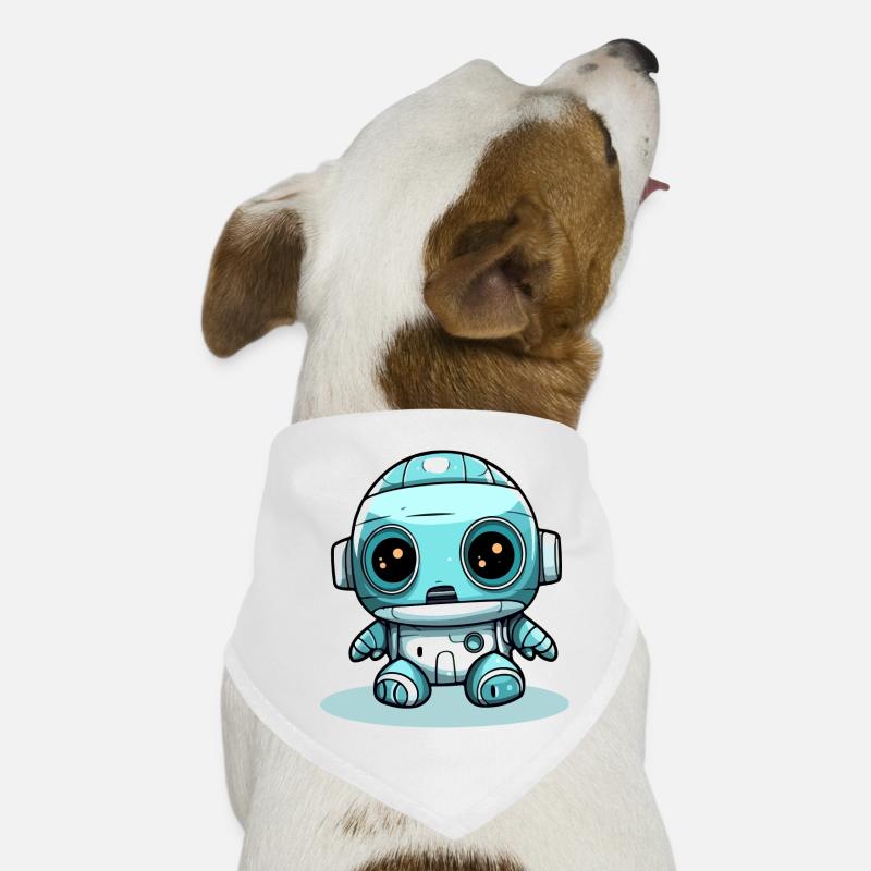 Zaak le petit robot Bandana pour chien